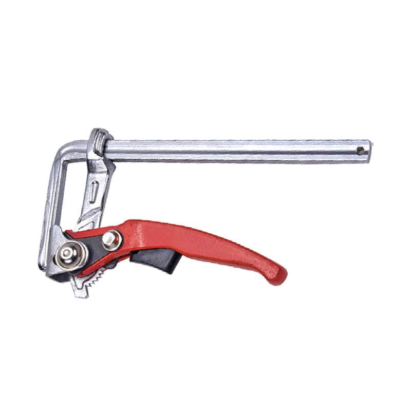 Ratcheting F Clamp, Quickly Adjusted Clamps