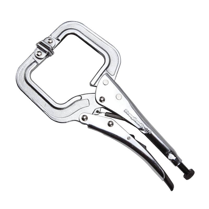 Locking C-Clamp With Swivel Pads