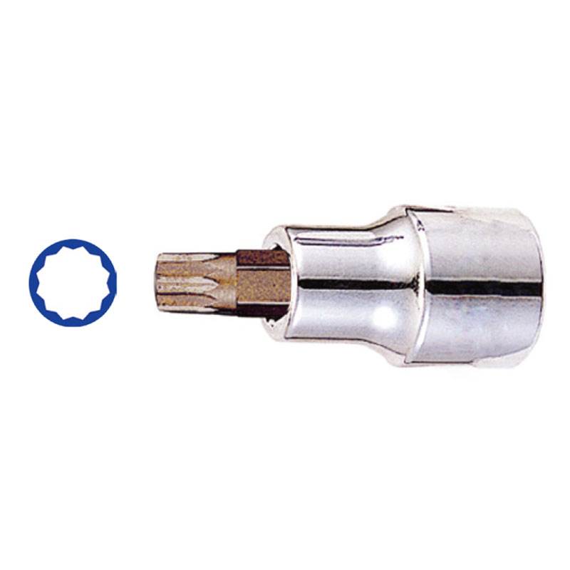 1/2”Dr. Spline Bit Socket