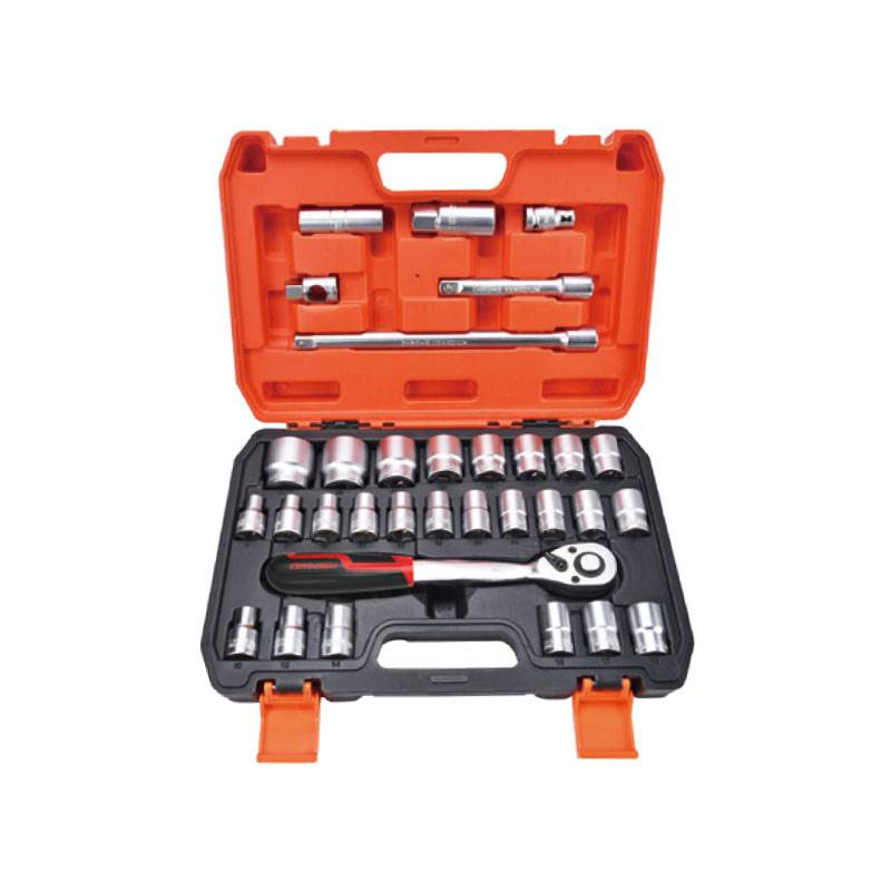 32PCS.1/2" Dr.Socket Wrench Set, ITEM NO.:TKC44-32