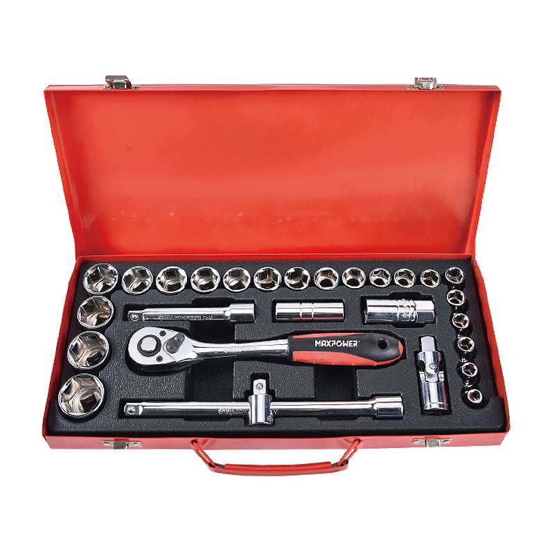 28件12.5mm系列公制套筒組套