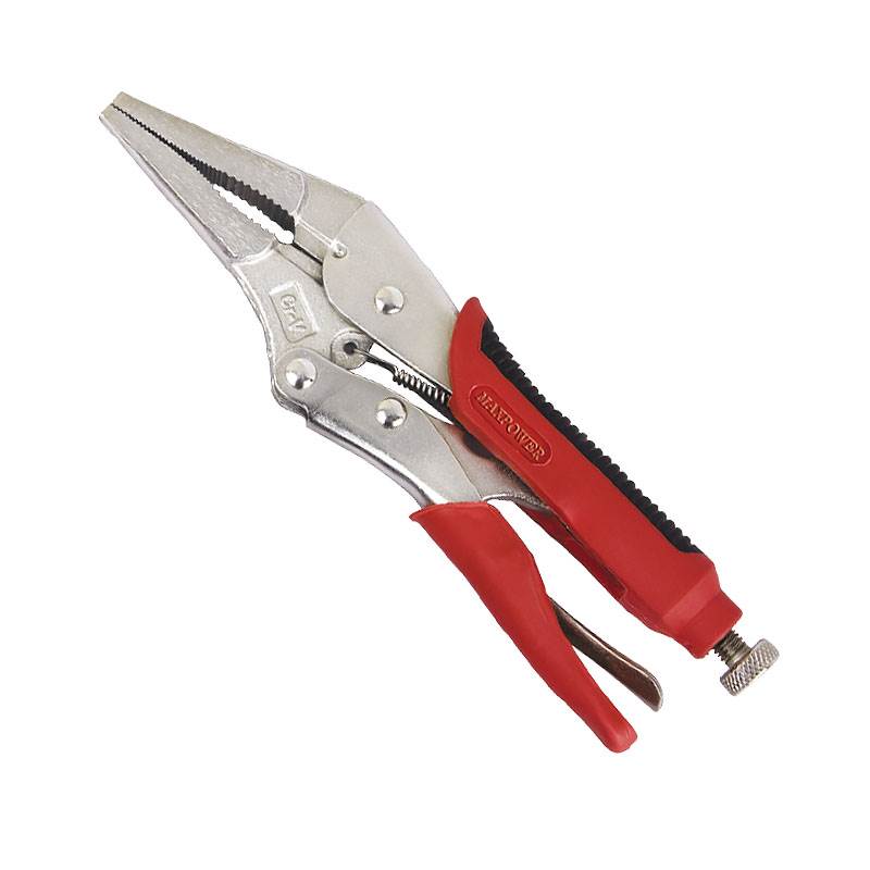 尖嘴帶刃塑柄大力鉗