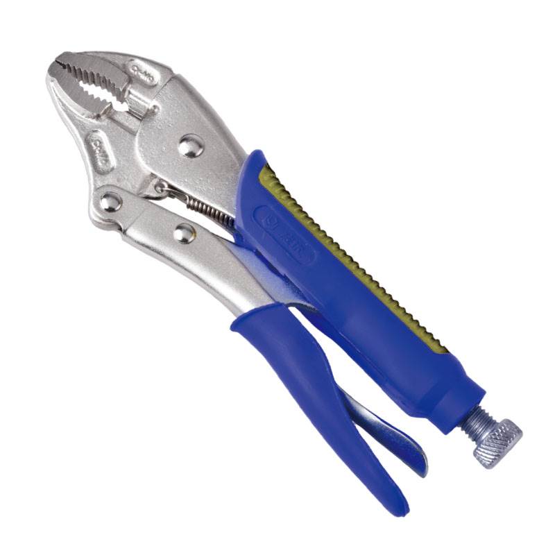 圓口帶刃塑柄大力鉗